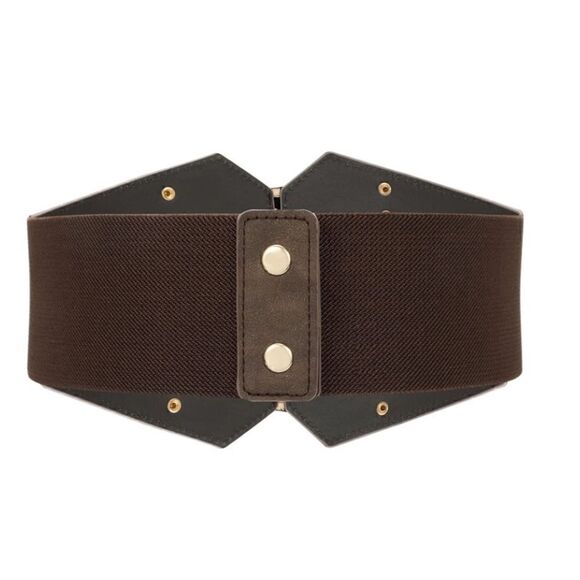 Wide Corset Waist Belt 